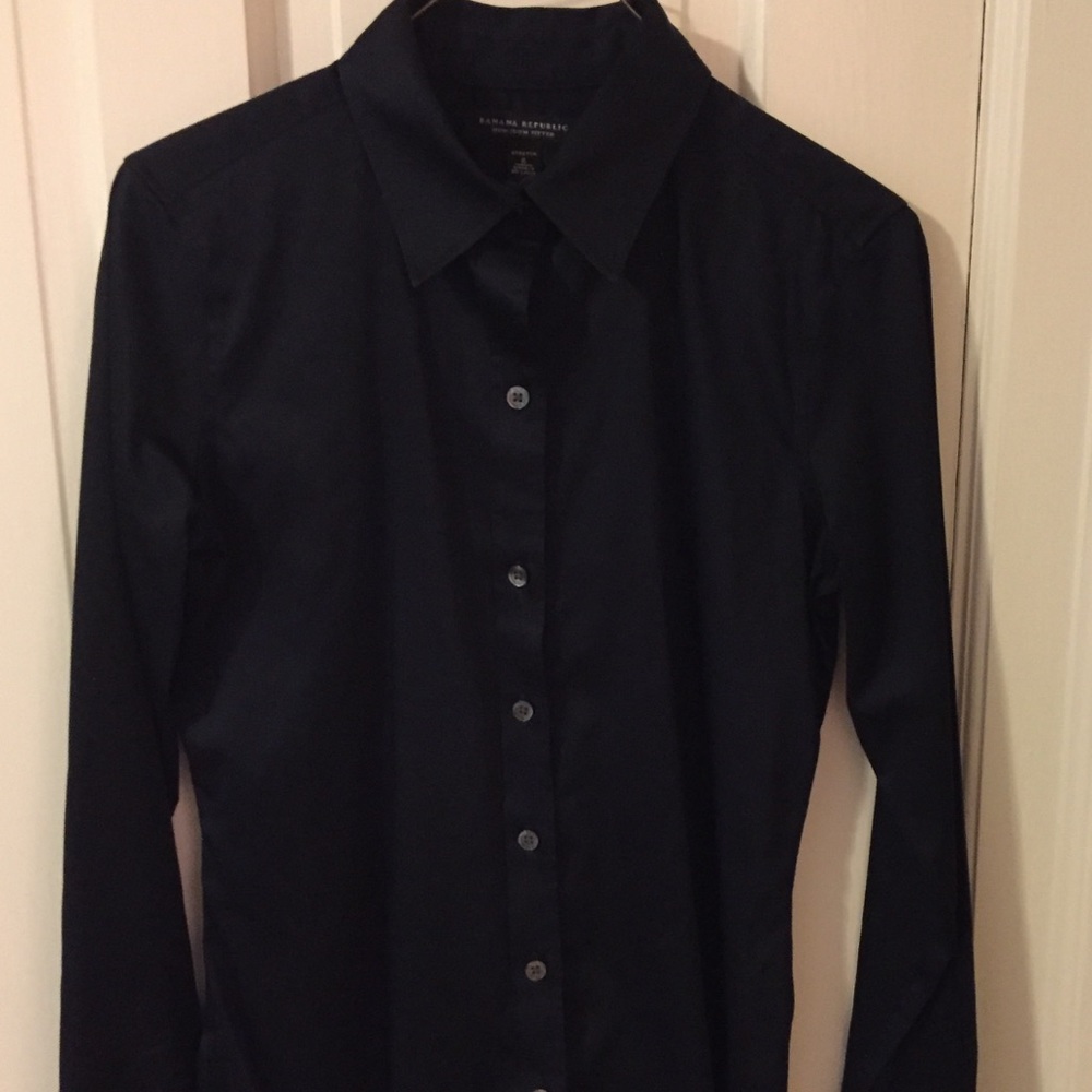 Banana Republic Non- Iron Fitted Stretch Shirt